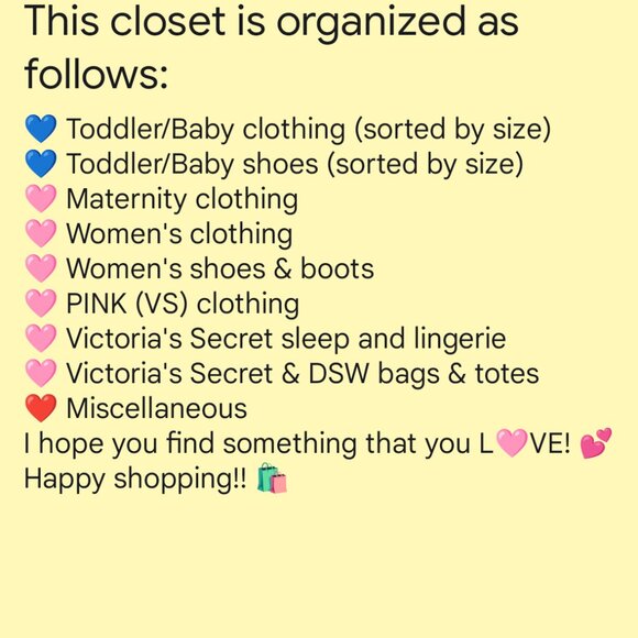 Hello!! 🙋‍♀️ Welcome to my closet❣️ - Picture 1 of 1